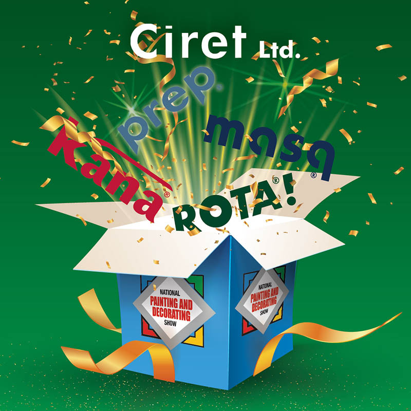 PandDNews_logo_LightBGs Ciret Grand Prize Draw at the Painting and Decorating Show 2024